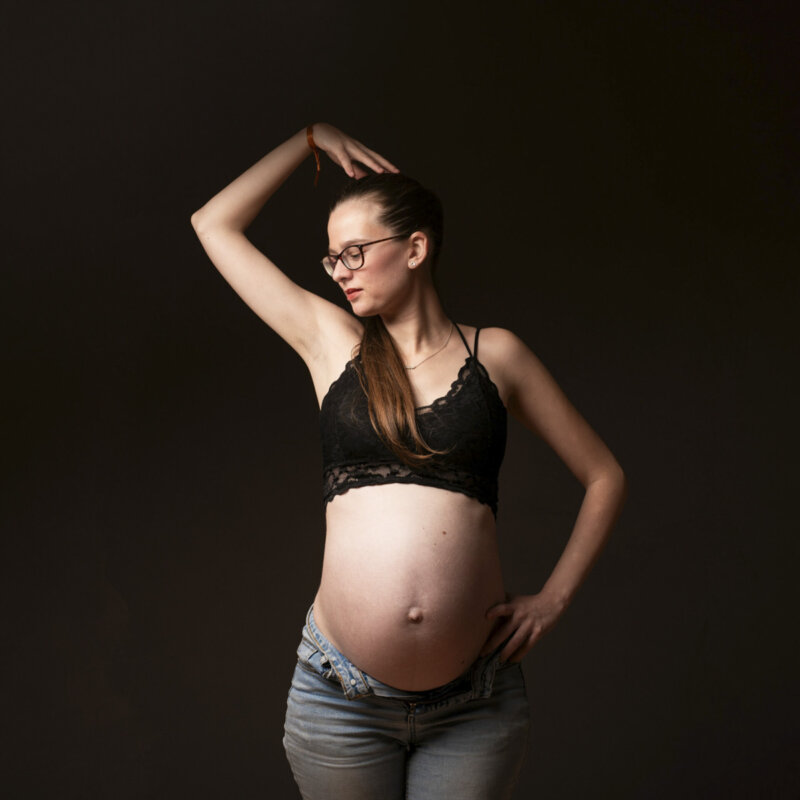 shooting photo grossesse studio - Studio photo Guillaume Planat montpellier Nîmes