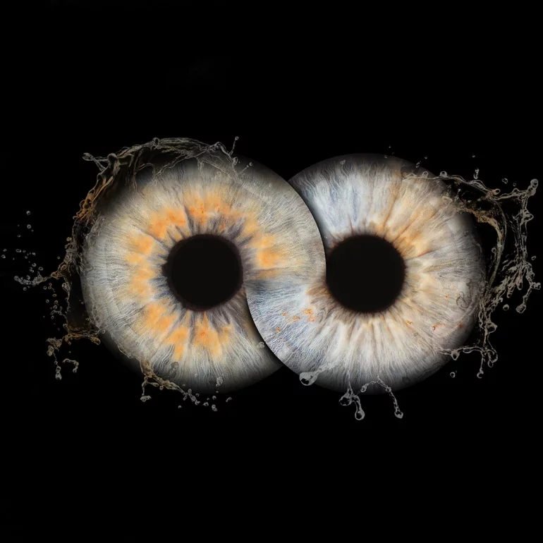 photo Iris en studio photo - studio guillaume planat photographe à Montpellier