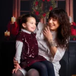 Mini shooting Noël bébé et parents – souvenirs inoubliables