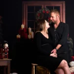 Séance photo famille Noël – instants complices à Montpellier