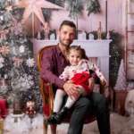 Décor féérique de Noël en studio photo – minis séances